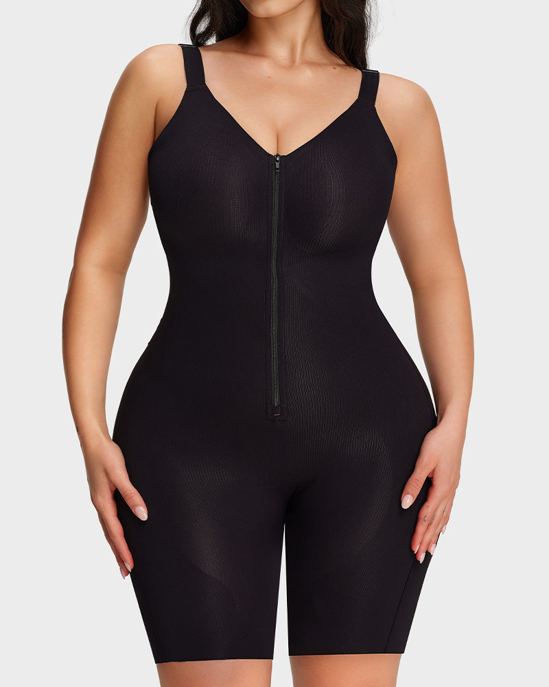 Easyslide™ Zipper Lightweight Sculpting Bodysuit