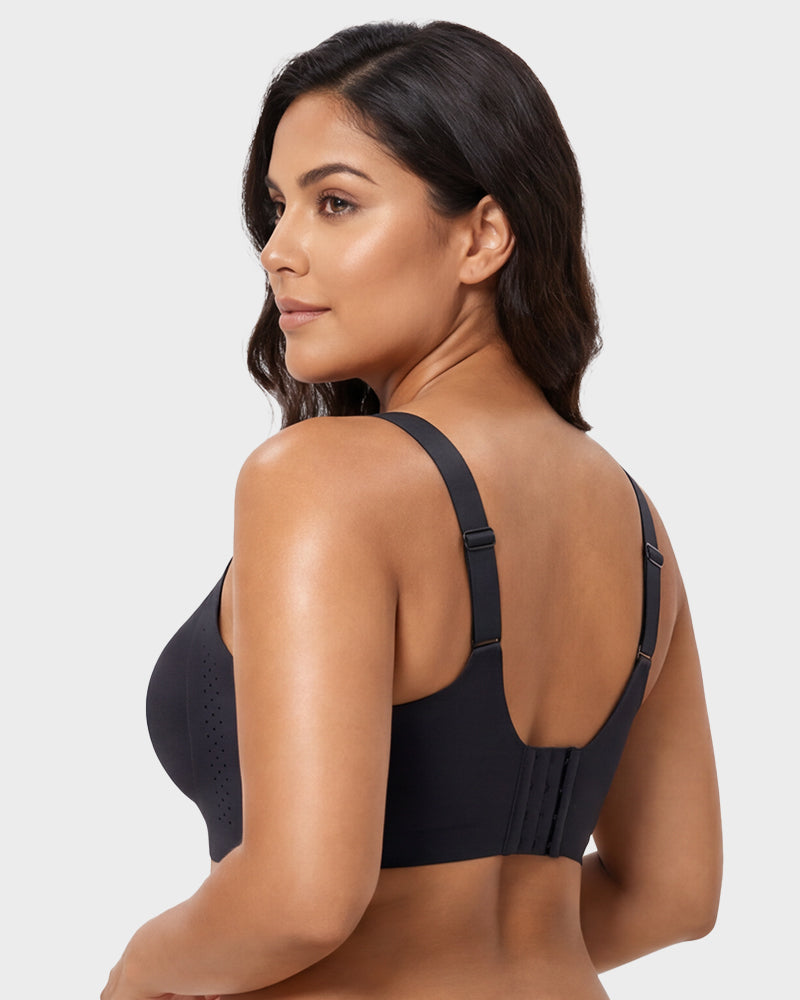 Piano Clasp™ V-Neck Wireless Minimizer Bra*