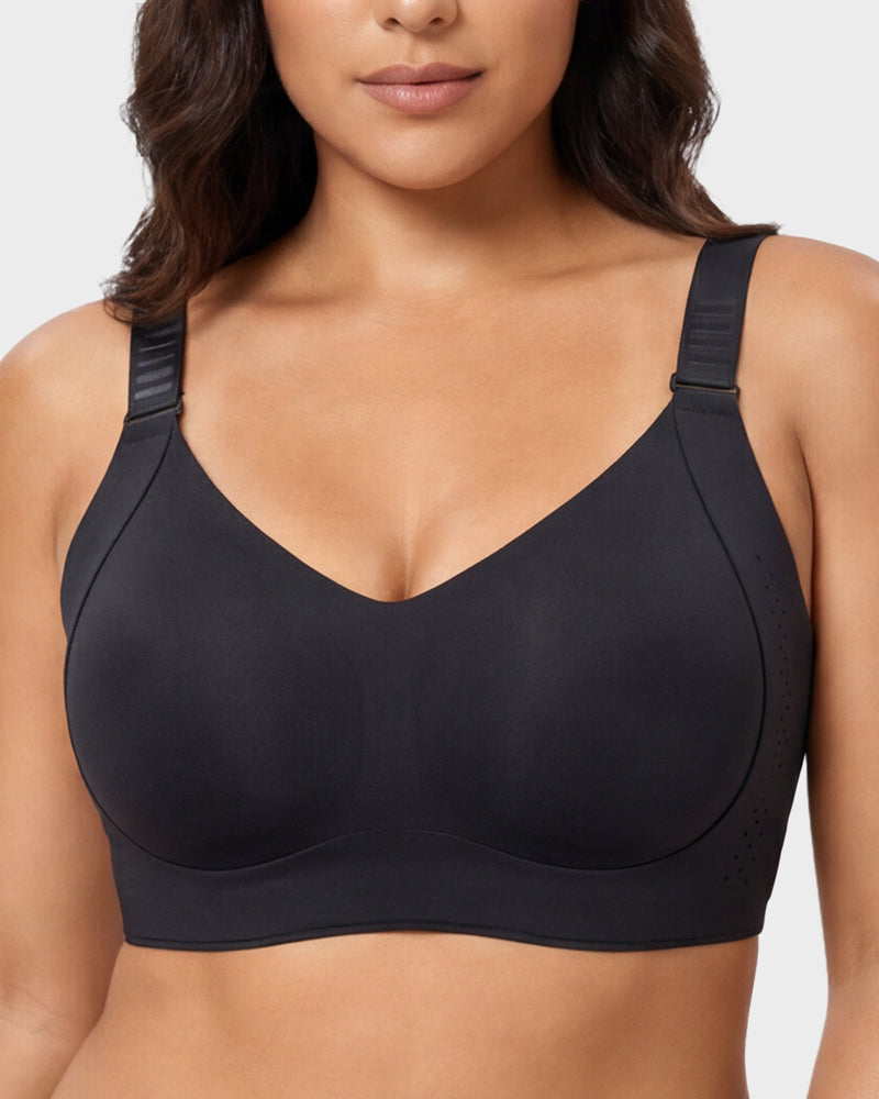 Piano Clasp™ V-Neck Wireless Minimizer Bra*